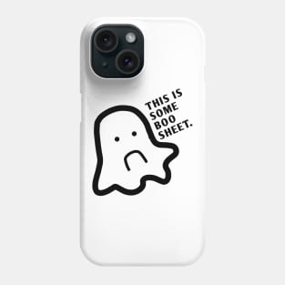 This Is Some Boo Sheet Drawing Phone Case