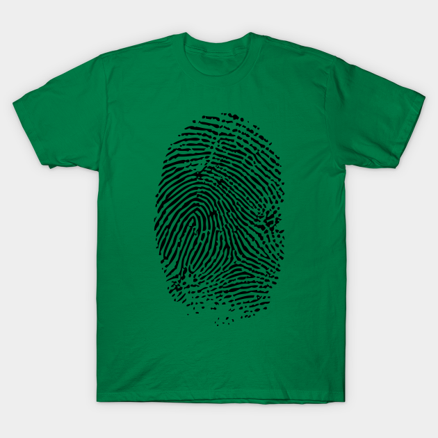 Discover Printed T-Shirt - Fingerprints - T-Shirt