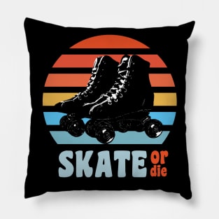 (roller) SKATE or die Pillow