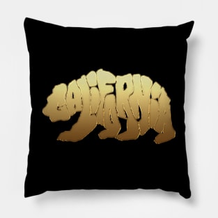Cali Gold Grizzly Pillow