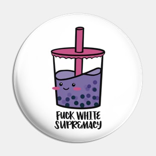 Ube boba Pin