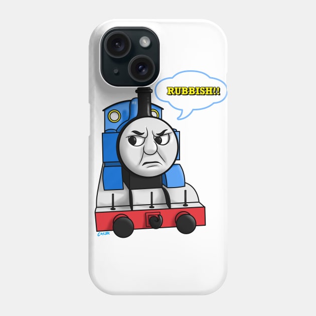 "Rubbish!" Thomas Phone Case by corzamoon