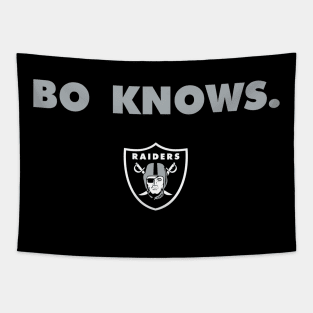 BO KNOWS RAIDER NATION! Tapestry