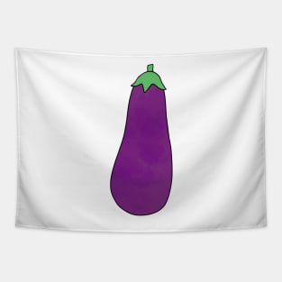 Eggplant Emoji Tapestry