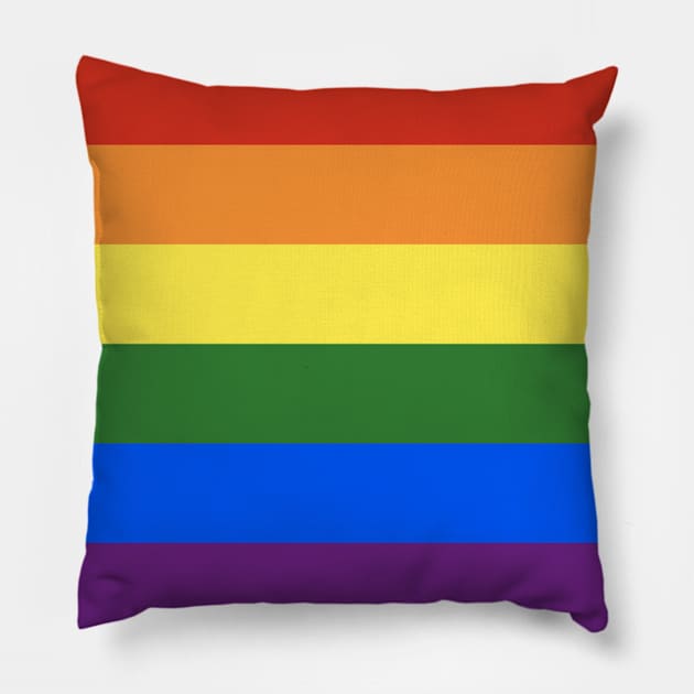 Pride mask Pillow by sketchfiles