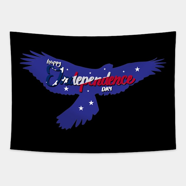 Happy independence day Tapestry by Tailor twist