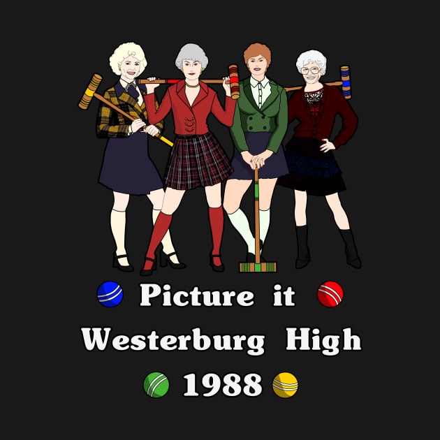 Heathers x Golden Girls by Aurii