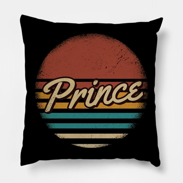 Prince Retro Style Pillow by JamexAlisa