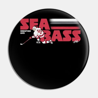 Sebastian Aho Sea Bass Pin