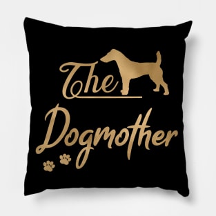 The Fox Terrier Dogmother Pillow