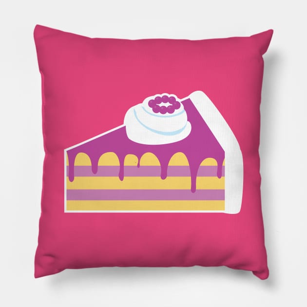 Blueberry Cake Pillow by tjasarome