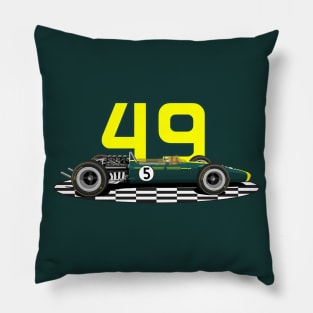 British Racing Green Pillow