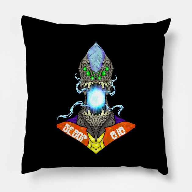 Nebulous Bebop Pillow by SAENZCREATIVECO