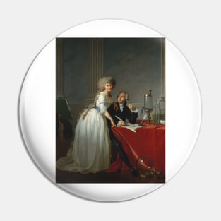Portrait of Monsieur de Lavoisier and his Wife, chemist Marie-Anne Pierrette Paulze - Jacques-Louis David Pin