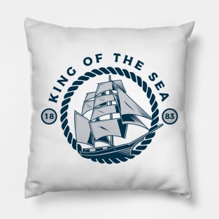 nautical t-shirt Pillow