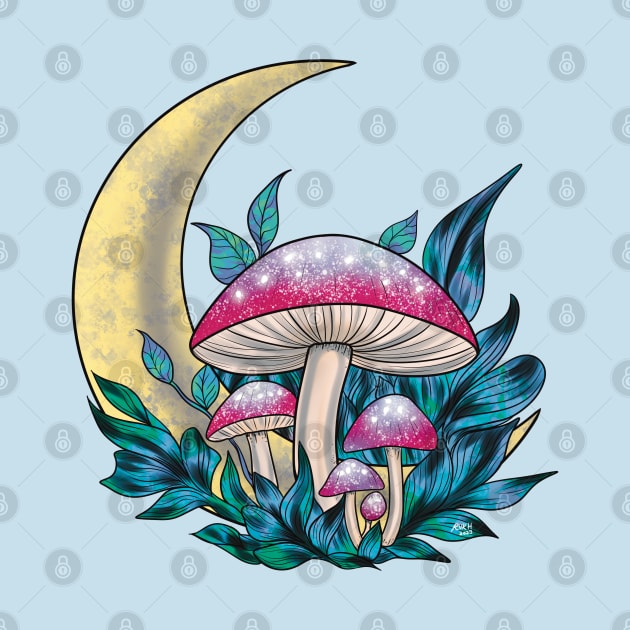 Moon Shrooms by rvkhart