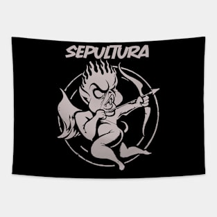 cupid sepultura Tapestry