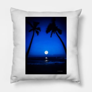 Blue Hawaii Pillow