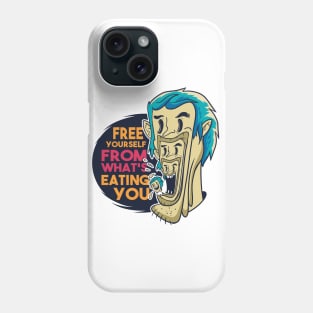 MAN EATING MAN QUOTE Phone Case