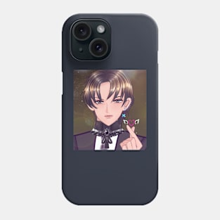 Handsome anime male Phone Case