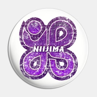 Niijima - Tokyo Metropolis - Prefecture of Japan - Distressed Pin