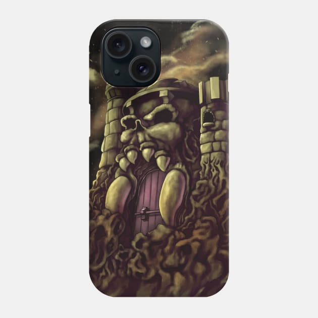 Grayskull Castle Phone Case by ekkimu