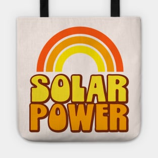 Retro Rainbow Solar Power Tote