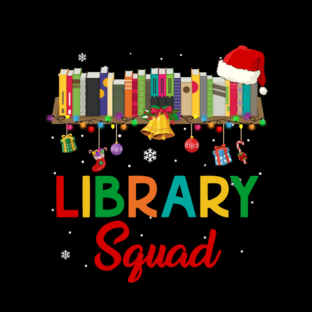 Library Squad Christmas Book Lovers by Danielsmfbb