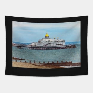 Eastbourne Pier as Digital Art Tapestry