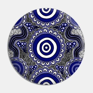 Aboriginal Art - Gathering Pin