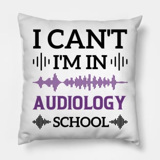 Future Audiologist Audiology Student Graduation Ear Doctor Pillow