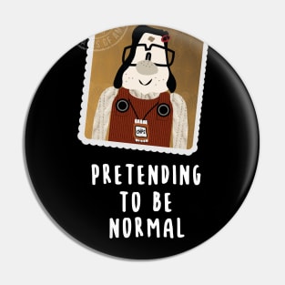 Pretending to be normal - mary and max Pin