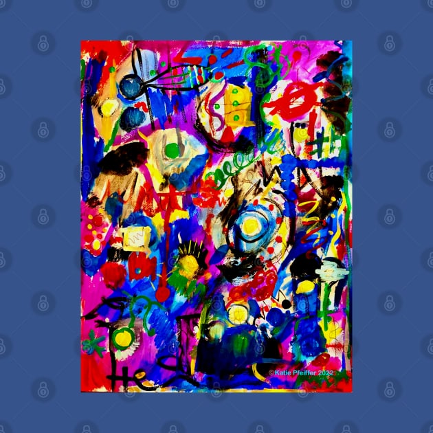 Abstract Astrology Pop Art by Kater