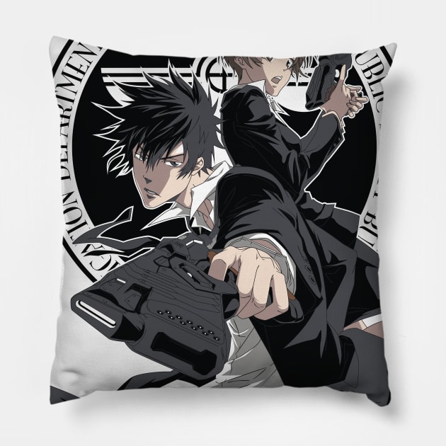 Psycho-Pass 1 Pillow by TrueStory