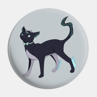 Demon Cat Pin