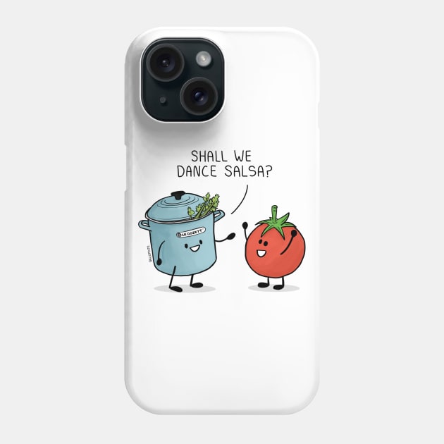 Shall we dance Salsa? Phone Case by bailopinto