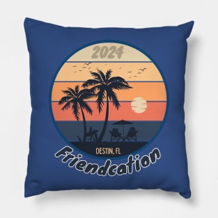 Friendcation Destin, Florida 2024 Pillow