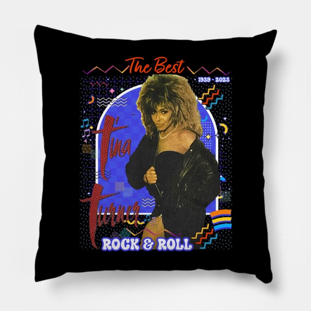 Tina Turner Pillow by TesieAraa