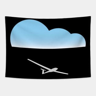 Glider solaring under the cloud Tapestry