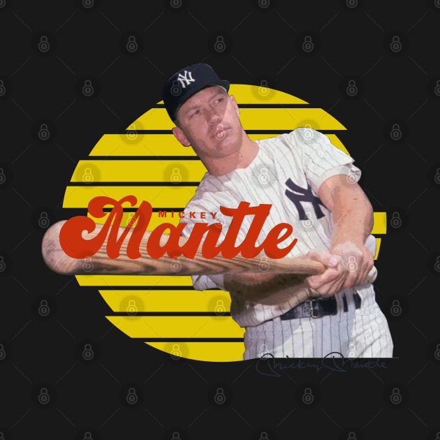 Mickey Mantle by Juantamad