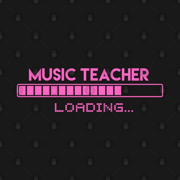 Music Teacher Loading by Grove Designs