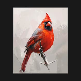 Cardinal Bird Apparel Showcase T-Shirt