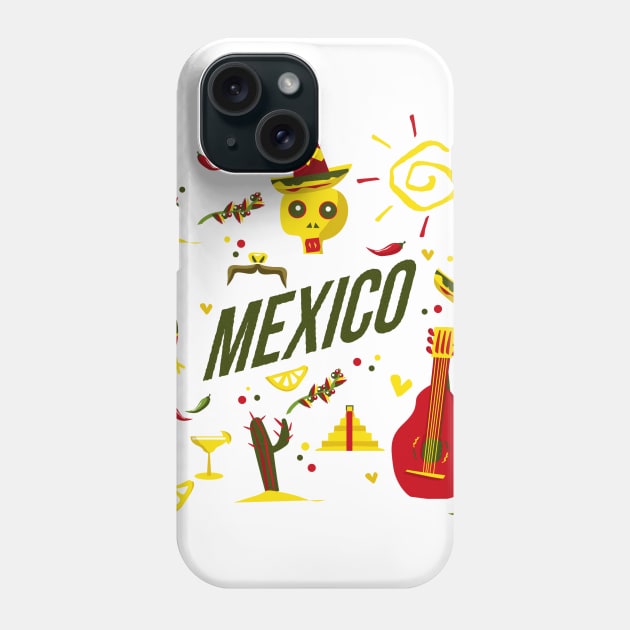 MEXICO Phone Case by ballano