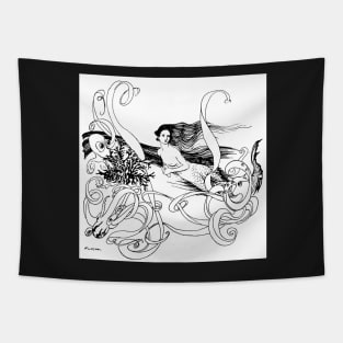 The Little Mermaid - Arthur Rackham Tapestry