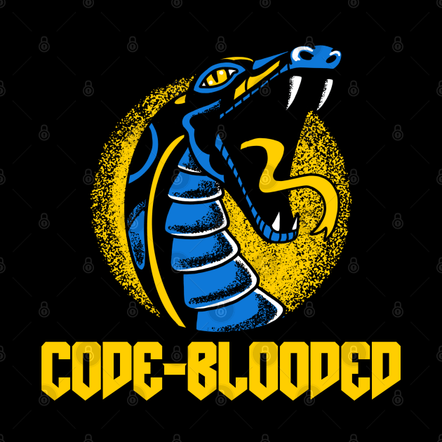 Code-Blooded Programmer by Cyber Club Tees