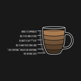 Morning coffee meter T-Shirt
