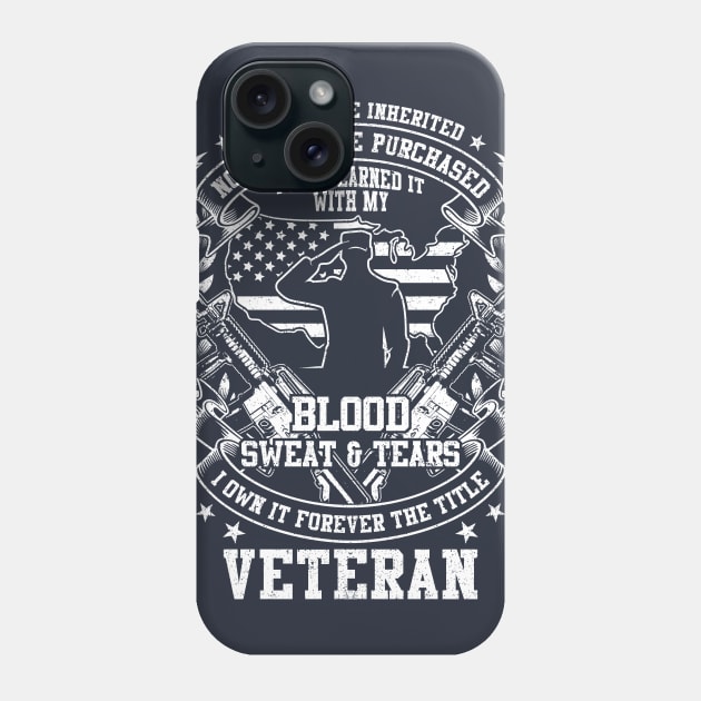 Proud Veteran Phone Case by CuteCoCustom