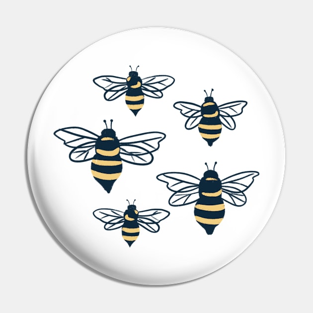 Bees! Pin by SWON Design