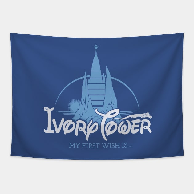 Ivory Tower Tapestry by victorsbeard