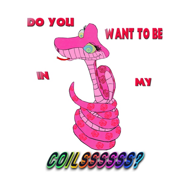 Do You Want To Be In My Coilssss? Pink Kaa by FFSteF09